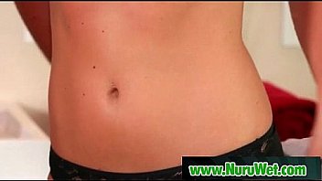 Hot masseuse gives pleasure massage 20