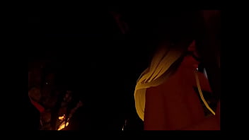 Wolf pounds female camper