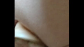 Huge dildo solo play