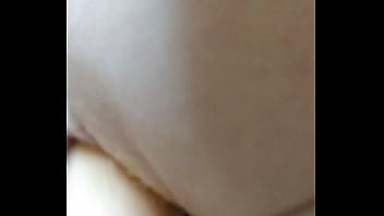 Huge dildo solo play