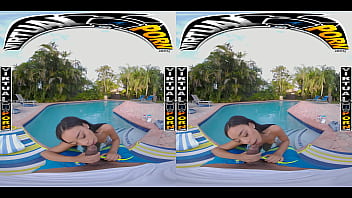 Virtual porn freya kennedy strips by the pool sucks your cock and gets fucked hard until you cum on her face