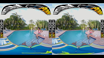 Virtual porn freya kennedy strips by the pool sucks your cock and gets fucked hard until you cum on her face