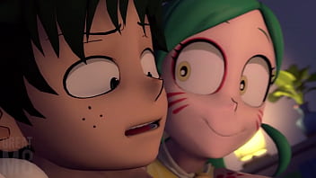 La heroe gata ayuda a deku a solta toda su leche acumulada y le tiene una sorpresa