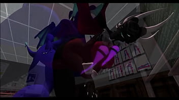 Teacher cynder fucks her dragon student in sex ed