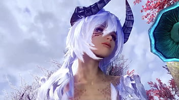 Traveler finds a slutty girl in the wild