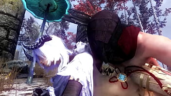 Traveler finds a slutty girl in the wild