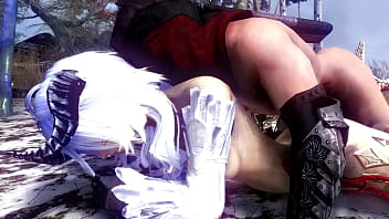 Traveler finds a slutty girl in the wild