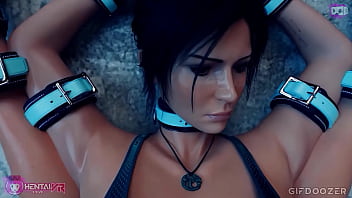 Tomb raider dildo fun