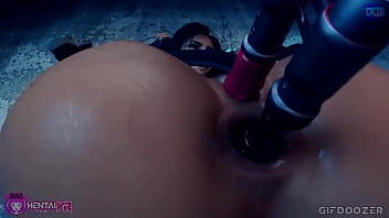 Tomb raider dildo fun