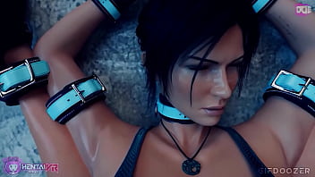 Tomb raider dildo fun