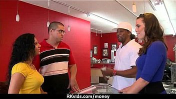 Stunning euro teen gets talked in to giving a blowjob for cash 4