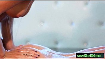 Sensual asian masseuse pleased her horny client with a nuru massage 12