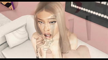 Blonde celeb ebony banged by white cock