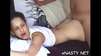 Meat rocket of fellow enters sexy nilma's fanny