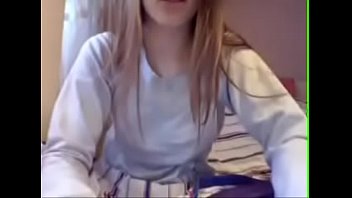 Amazing cute girl at webcam