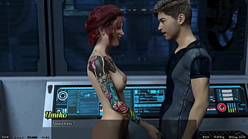 Stranded in space #96 fucking the horny asian scientist