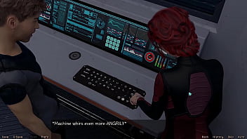 Stranded in space #96 fucking the horny asian scientist