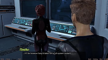 Stranded in space #96 fucking the horny asian scientist