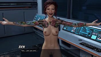 Stranded in space #96 fucking the horny asian scientist