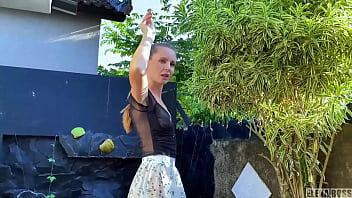 Petite redhead step sister gets her bro's big hard cock whenever she wants