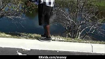 Sexy wild chick gets paid to fuck 7