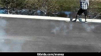 Sexy wild chick gets paid to fuck 7