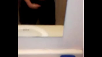 Fat virgin loser ballbusting himself with fist