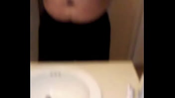 Fat virgin loser ballbusting himself with fist