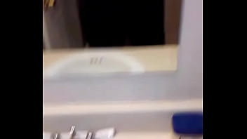 Fat virgin loser ballbusting himself with fist