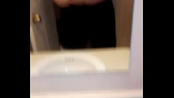 Fat virgin loser ballbusting himself with fist