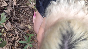 Hot married woman fucking in the park with a stranger