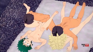 Heroic Bakugou And Deku's Orgy Odyssey My Hero Academia Yaoi thumbnail