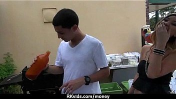 Sexy natural chick trades cash for some rough sex 7