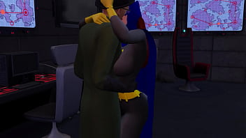 Batgirl caught by the riddler what will she do