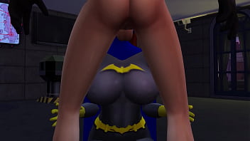 Batgirl caught by the riddler what will she do