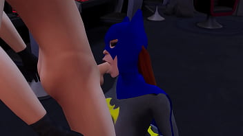 Batgirl caught by the riddler what will she do