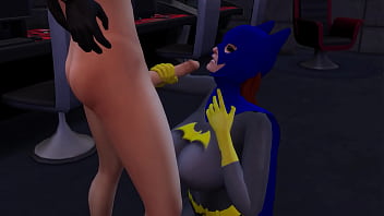 Batgirl caught by the riddler what will she do