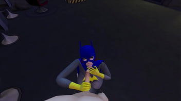 Batgirl caught by the riddler what will she do