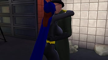 Batgirl caught by the riddler what will she do