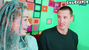 Alt pornstar takes on huge cock in casting couch audition – atm deepthroat & facial