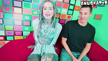 Alt pornstar takes on huge cock in casting couch audition – atm deepthroat & facial