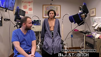 Patient rebel wyatt's pussy gets blasted with cum by doctor