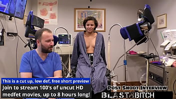 Patient rebel wyatt's pussy gets blasted with cum by doctor