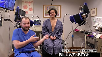 Patient rebel wyatt's pussy gets blasted with cum by doctor