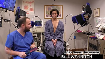 Patient rebel wyatt's pussy gets blasted with cum by doctor