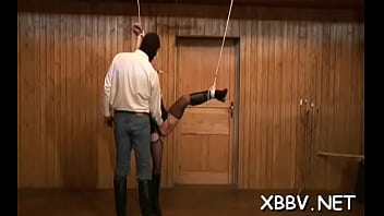 Foxy bombshell in this behind the scenes video