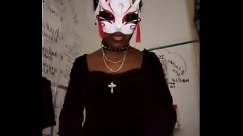 Goth domme with perfect tits wants to empty your cock & no