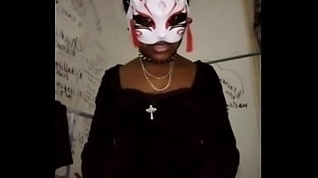 Goth domme with perfect tits wants to empty your cock & no