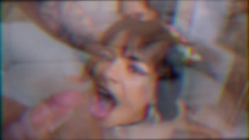 Petite baby michy perez gets her tight holes fucked hard and deep with dvp dap and piss in her mouth from four big cocks eks597