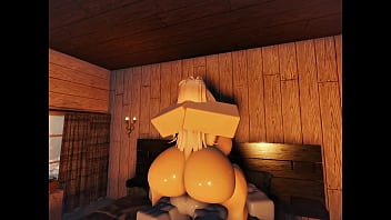Big dick fucking me in roblox